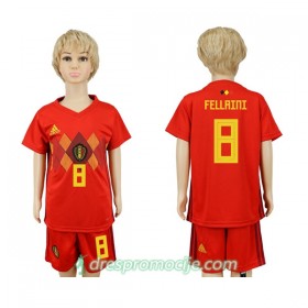 Belgija Dres Fellaini 8 Dječji Domaći Svjetsko prvenstvo 2018